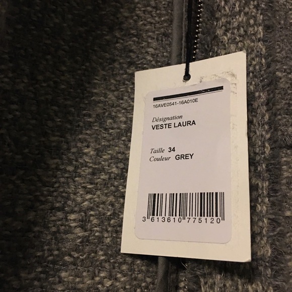 Isabel Marant Etoile Grey Veste Laura Jacket - Picture 8 of 15